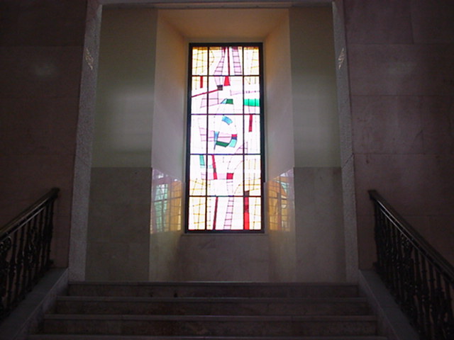 Escalera de principal de la Facultad