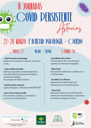 Imagen La Facultad de Psicología acoge unas Jornadas sobre COVID persistente