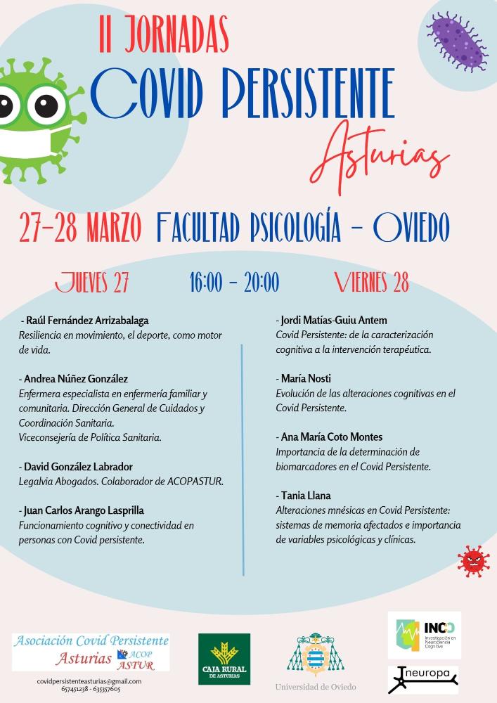 Imagen La Facultad de Psicología acoge unas Jornadas sobre COVID persistente
